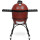 Kamado Joe Classic Keramikgrill 18 Zoll mit gusseisernem Rollwagen und Feststellmechanismus