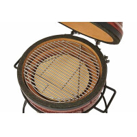 Kamado Joe Joe Junior Keramikgrill 13,5 Zoll auf gusseisernem St&auml;nder