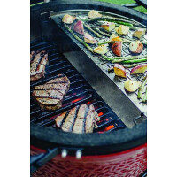 Kamado Joe lasergeschnittene Edelstahlauflage (halbrund) - Big Joe