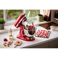 KitchenAid Artisan 5KSM175PSEER K&uuml;chenmaschine 4,8L in Empire Rot mit Zubeh&ouml;r