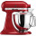 KitchenAid Artisan 5KSM175PSEER K&uuml;chenmaschine 4,8L in Empire Rot mit Zubeh&ouml;r - Produktabbildung zur genauen Darstellung des Artikels.
