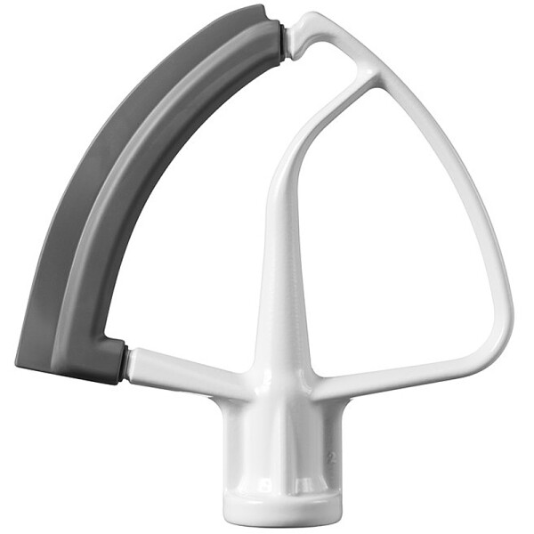 KitchenAid 5KFE5T Zubeh&ouml;r f&uuml;r K&uuml;chenmaschine 4.3L &amp;  4.8L Farbe Flexibler Flachr&uuml;hrer - Produktabbildung zur genauen Darstellung des Artikels.