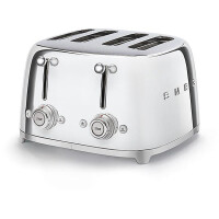 SMEG TSF03SSEU Toaster Farbe: Chrom