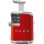 SMEG SJF01RDEU Slow Juicer Entsafter im SMEG Retro Style Farbe: Rot
