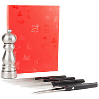 Peugeot Paris Chef 18cm mit 4 Paris Bistro Steakmesser