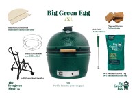 Big Green Egg 2XL EGG Starter Paket (7-teilig) Kamado...