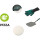 Big Green Egg The Pizza Paket XL: Grillhandschuh/Alu Pizzaschaufel/ Pizzaschneider Kompakt