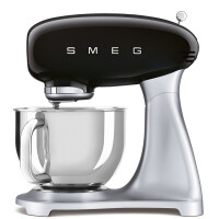 SMEG SMF02BLEU 50s Retro Style Küchenmaschine Schwarz