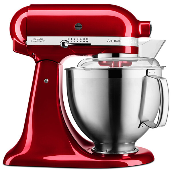 KitchenAid K&uuml;chenmaschine 4.8L Artisan 5KSM185PSECA liebesapfelrot
