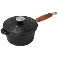 Le Creuset PROFITOPF MIT HOLZGRIFF 18 CM SCHWARZ