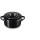Le Creuset MINI COCOTTE SCHWARZ GL&Auml;NZEND