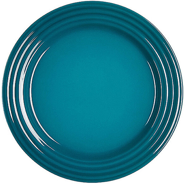 Le Creuset Fr&uuml;hst&uuml;cksteller  22 cm Deep Teal