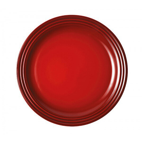 Le Creuset Speiseteller 27 cm Kirschrot