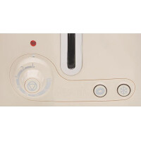 Dualit Lite Gloss Toaster 2-Scheiben Farbe: Canvas White