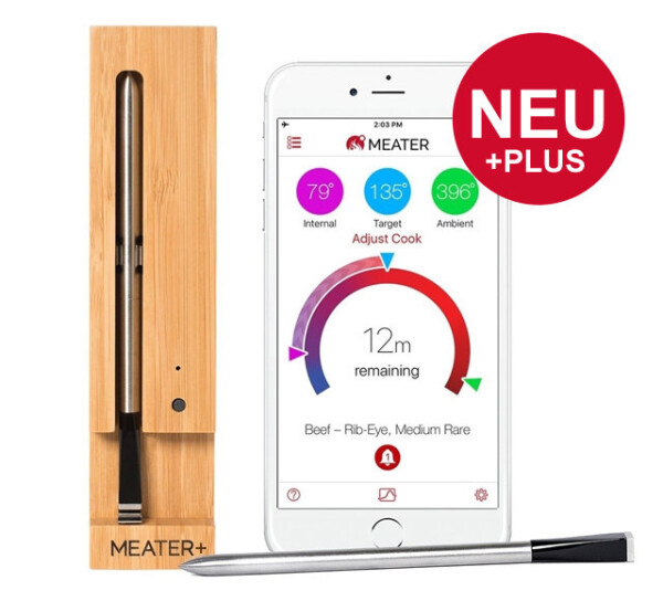 Meater Plus Kabelloses Thermometer Bluetooth/WLAN