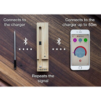 Meater Plus Kabelloses Thermometer Bluetooth/WLAN