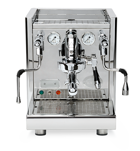 ECM Espressomaschine Technika V Profi PID Espressomaschine Edelstahl poliert, Zweikreislauf 85285