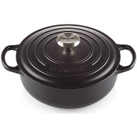 Le Creuset Sauteuse Signature 24 cm Schwarz