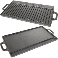 Traeger GUSSEISERNE GRILLPLATTE, WENDBAR 50,8 cm X 22,86 cm BAC382