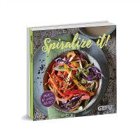 GEFU Spiralschneider SPIRELLI&reg; XL + Kochbuch SPIRALIZE IT!