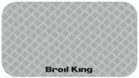 BROIL KING- GRILLMATTE SILBER