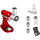 Kitchenaid 5KSM2FPPC Zubeh&ouml;r f&uuml;r alle K&uuml;chenmaschinen Farbe 3-tlg Zubeh&ouml;r-Set (5KSMVSA+5KSMFGA+5KSMFVSP) - Produktabbildung zur genauen Darstellung des Artikels.