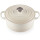 Le Creuset Br&auml;ter Signature rund 20 cm Meringue