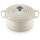 Le Creuset Br&auml;ter Signature rund 20 cm Meringue