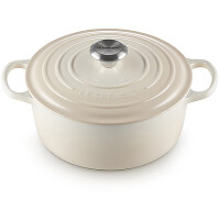 Le Creuset Br&auml;ter rund Signature 22 cm Meringue