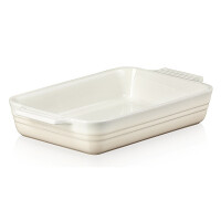 Le Creuset Auflaufform rechteckig 25 cm Meringue