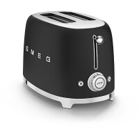 SMEG TSF01BLMEU Toaster Farbe: Schwarz Matt