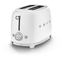 SMEG TSF01WHMEU Toaster Farbe: Weiss Matt