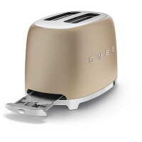 SMEG TSF01CHMEU Toaster Farbe: Champagne Matt