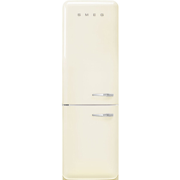 SMEG FAB32LCR5 Retro Design Standk&uuml;hl- und Gefrierkombination Linksanschlag Creme