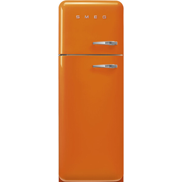 SMEG FAB30LOR5 Retro Design Stand-K&uuml;hl-/Gefrierkombination Linksanschlag Orange