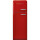 SMEG FAB30LRD5 Retro Design Stand-K&uuml;hl-/Gefrierkombination Linksanschlag Rot