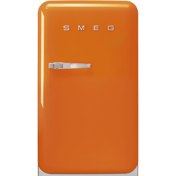 SMEG FAB10ROR5 Retro Design K&uuml;hlschrank Rechtsanschlag Orange