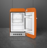 SMEG FAB5LOR5 Retro Design Minibar Standk&uuml;hlschrank Linksanschlag Orange