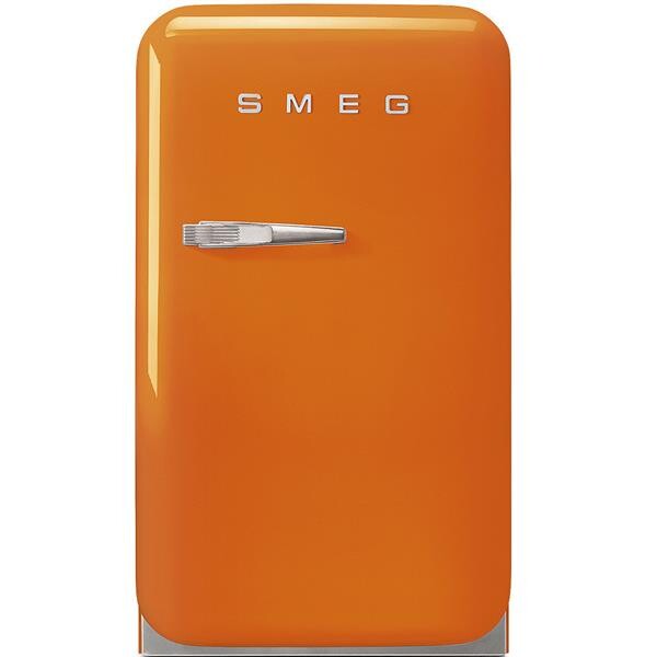 SMEG FAB5ROR5 Retro Design Minibar Standk&uuml;hlschrank Rechtsanschlag Orange