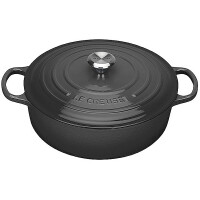 Le Creuset Gourmet-Br&auml;ter Signature 24 cm Schwarz