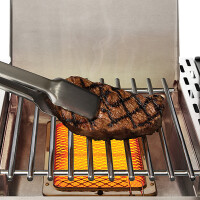 Broil King Baron S590 IR Edelstahl Gasgrill incl. Rotisserie-Set und Infrarot-Seitenbrenner Modell 2023
