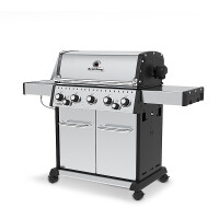 Broil King Baron S590 IR Edelstahl Gasgrill incl. Rotisserie-Set und Infrarot-Seitenbrenner Modell 2023