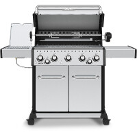 Broil King Baron S590 IR Edelstahl Gasgrill incl. Rotisserie-Set und Infrarot-Seitenbrenner Modell 2023