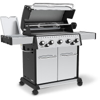 Broil King Baron S590 IR Edelstahl Gasgrill incl. Rotisserie-Set und Infrarot-Seitenbrenner Modell 2023