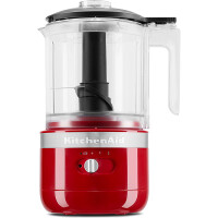 Kitchenaid 5KFCB519EER Cordless Zerkleinerer 1,2 L Farbe Empire Rot - Produktabbildung zur genauen Darstellung des Artikels.