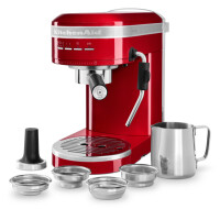 Kitchenaid Halbautomatische Espressomaschine Artisan 5KES6503EER Farbe Empire Rot