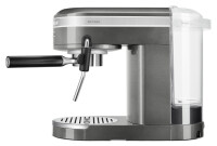 Kitchenaid Halbautomatische Espressomaschine Artisan 5KES6503EMS Farbe Medaillon Silber