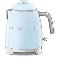 Smeg KLF05PBEU 50S RETRO STYLE, 0,8 I - WASSERKOCHER, PASTELLBLAU, 1400 W