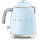 Smeg KLF05PBEU 50S RETRO STYLE, 0,8 I - WASSERKOCHER, PASTELLBLAU, 1400 W