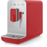 Smeg BCC02RDMEU KOMPAKT-KAFFEEVOLLAUTOMAT, MATT ROT, ALUMINIUM-FRONT-PANEL